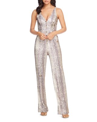 dress the population sequin romper