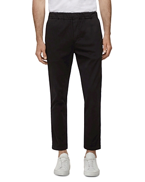 J Brand Spadium Cropped Jogger Pants In Black