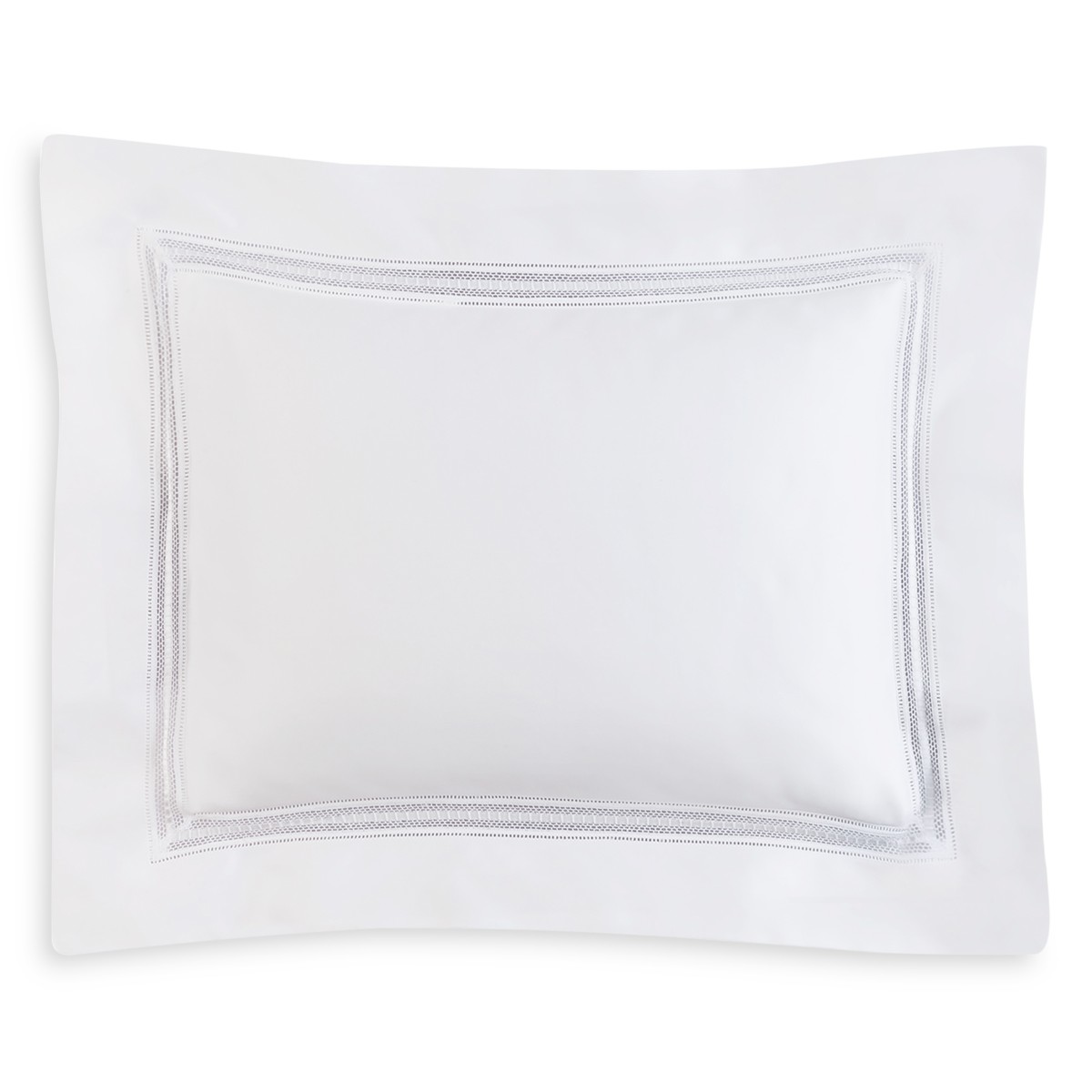Sferra Diamante King Sham in White
