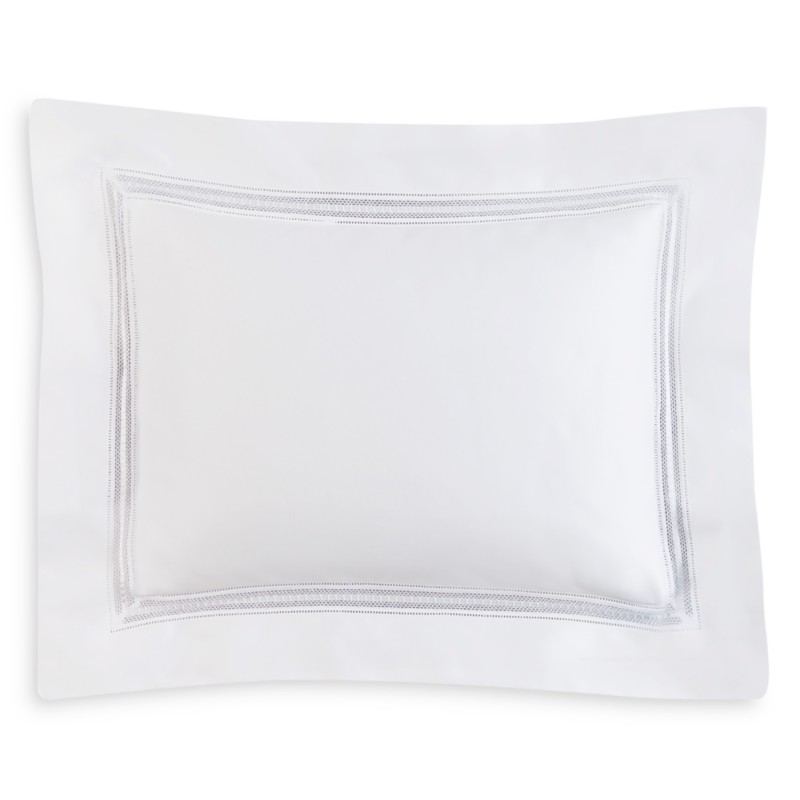 Sferra Diamante Standard Sham in White