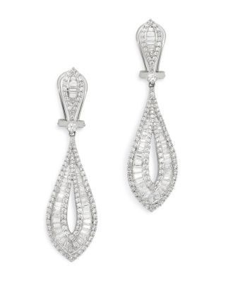 statement diamond earrings