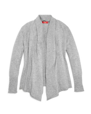 girls open cardigan