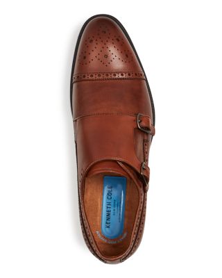 kenneth cole men's mix leather apron toe loafers