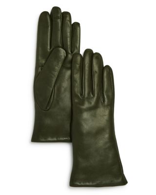 Cashmere-Lined Leather Gloves - Exclusive