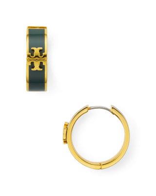 tory burch kira hoop earrings