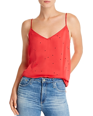 Equipment Layla Star-print Cami In Red Tomato