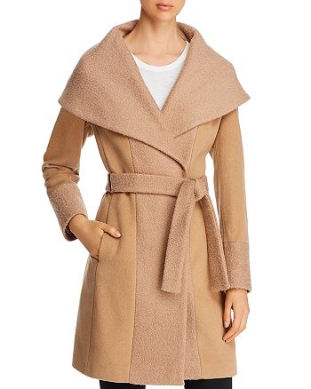 Introducir 82+ imagen calvin klein wool wrap coat