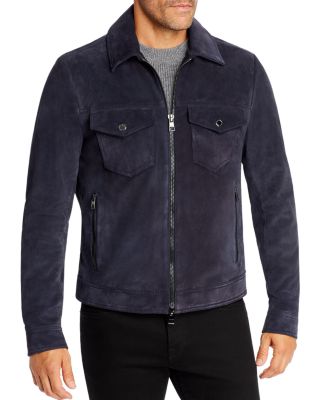 michael kors suede jacket mens