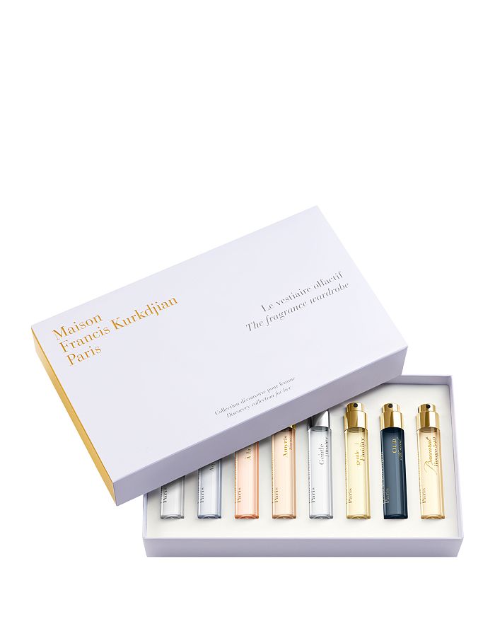 MAISON FRANCIS KURKDJIAN THE FRAGRANCE WARDROBE 8-PIECE DISCOVERY COLLECTION FOR HER,1CMF005
