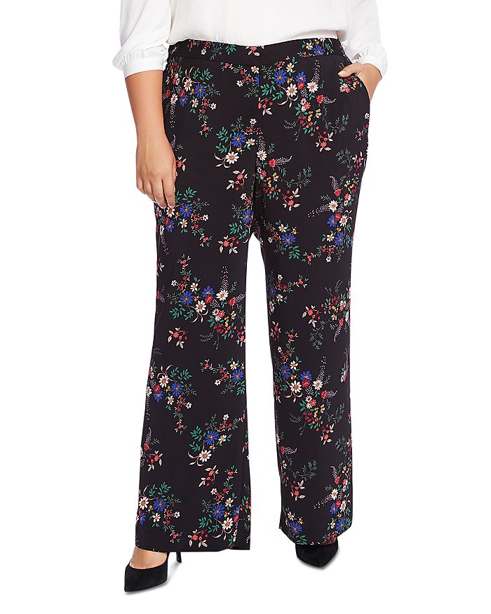 VINCE CAMUTO PLUS COUNTRY BOUQUET WIDE-LEG trousers,9259309