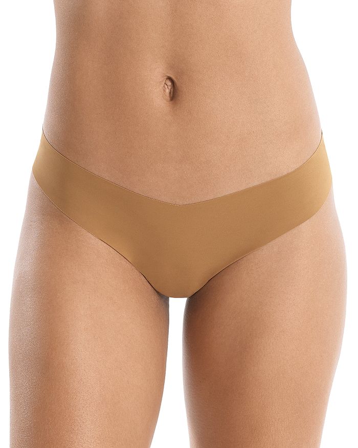 Shop Commando Classic Solid Thong In Caramel
