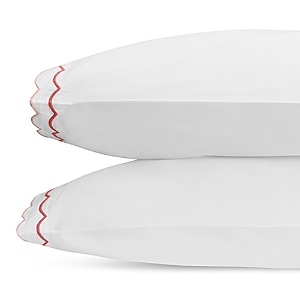 Matouk India Standard Pillowcase, Pair In White