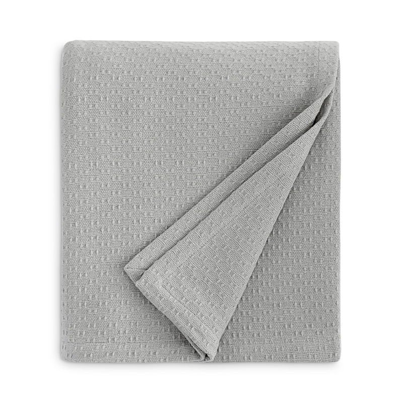 Sferra Corino Blanket, Twin In Silver