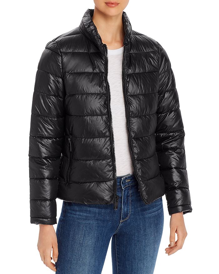 Marc New York Performance Packable Puffer Jacket In Black