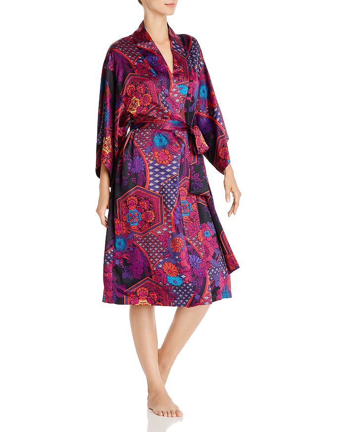 Natori Empress Print Wrap Robe Bloomingdale's