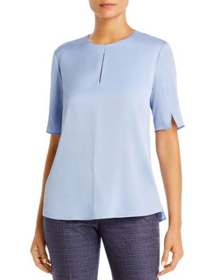 hugo boss blue top