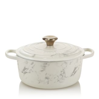 Le Creuset 4.5 Qt. Marble Appliqué Round Dutch Oven - Exclusive | Bloomingdale's Most Registered For