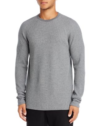 Theory River Waffle Knit Organic Cotton Sweater | Bloomingdale's