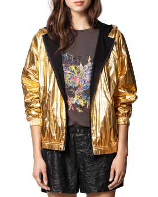 Zadig & Voltaire - Metallic Gold Jacket