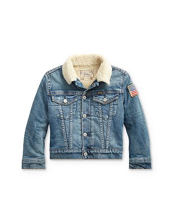 Ralph Lauren Boys' Denim Trucker Jacket - Little Kid | Bloomingdale's
