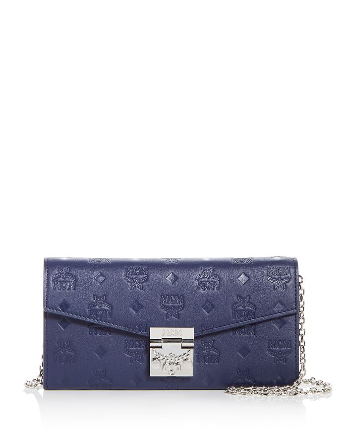 MCM Patricia Small Leather Convertible Crossbody | Bloomingdale's