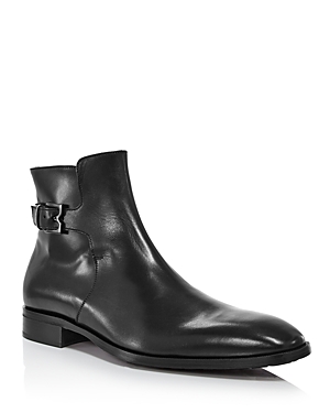 Bruno Magli Men's Angiolini Buckle Boots In Black