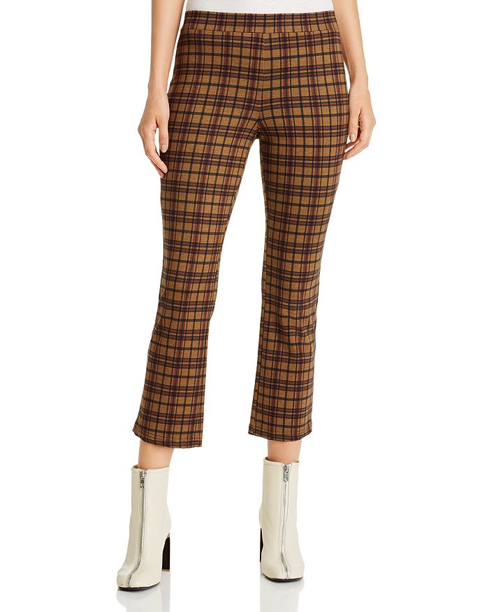 Sanctuary Carnaby Checked & Cropped Pants In Ashbury Plaid