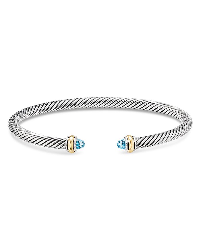 David Yurman - Cable Classic Bracelet with Gemstones or Sterling Silver