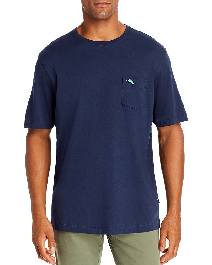 Tommy Bahama 'new Bali Sky' Original Fit Crewneck Pocket T-shirt In Blue Note