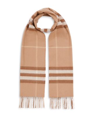 camel burberry scarf
