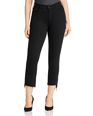 Mother Insider High Rise Cropped Step Hem Jeans in Not Guilty