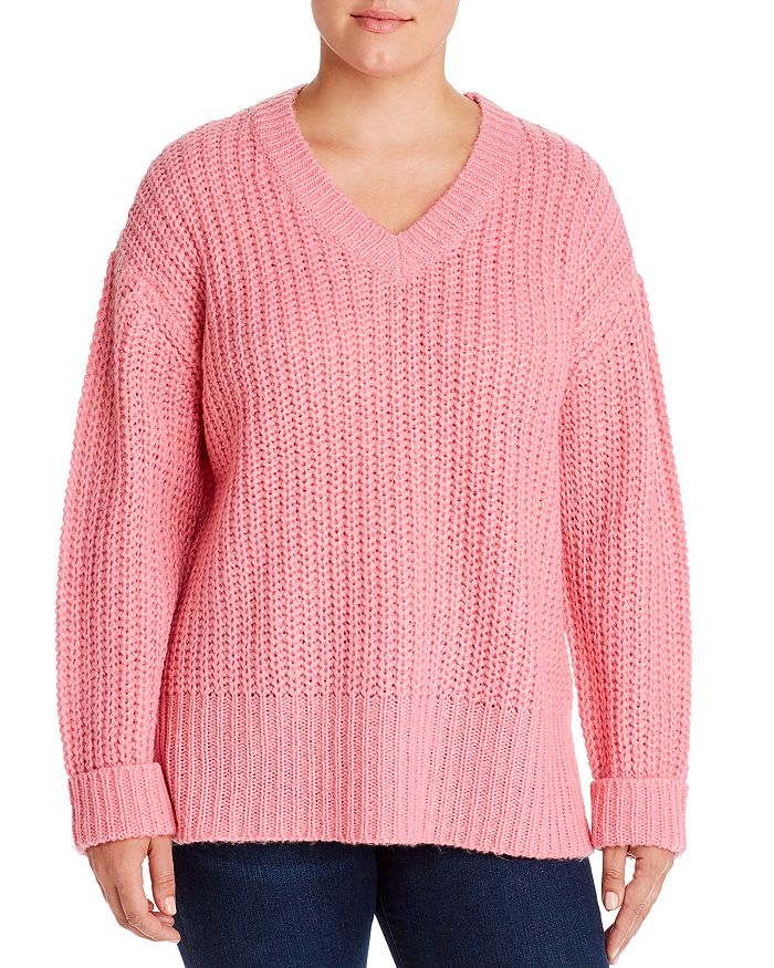 Aqua Curve Ribbed Sweater - 100% Exclusive In Cotten Candy
