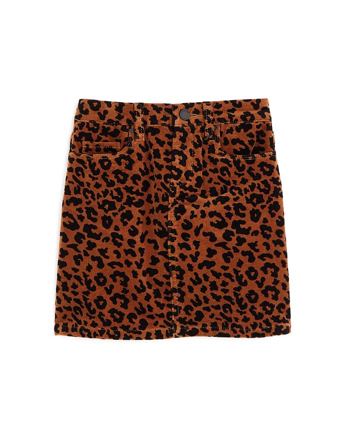 Blanknyc leopard mini skirt top