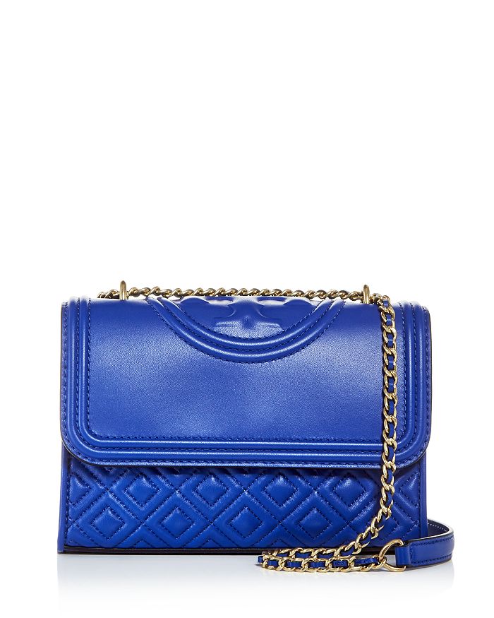 Tory Burch Fleming Small Leather Convertible Shoulder Bag | Bloomingdale's