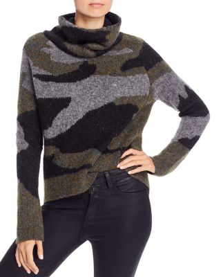 low Camouflage Turtleneck Sweater - 100 