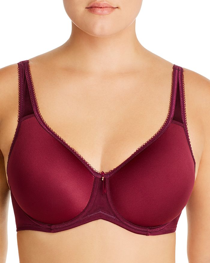 Wacoal Basic Beauty Full-figure Spacer Underwire T-shirt Bra In Pickled Beet