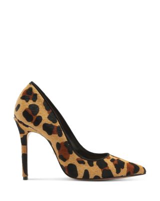 animal print heels pumps