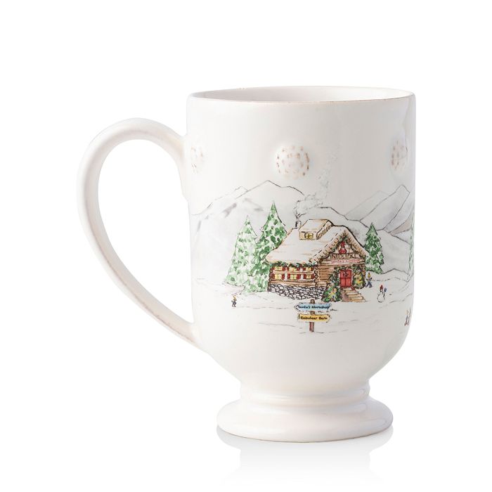 Juliska Berry & Thread North Pole Ceramic Mug In Multi