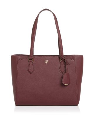 Shop Tory Burch Robinson Small Leather Tote