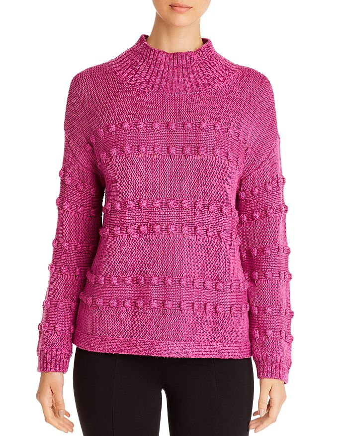 NIC AND ZOE ADORE A BALL TEXTURED SWEATER,F191101