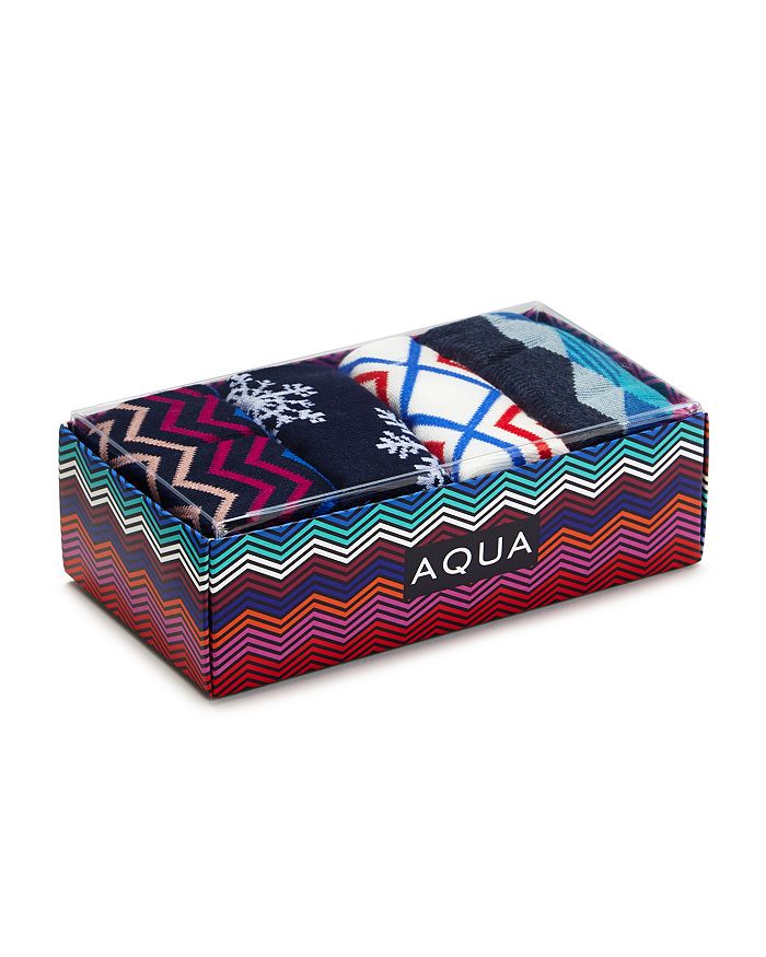 Aqua Ski Graphic Socks, Set Of 4 - 100% Exclusive In Assorted