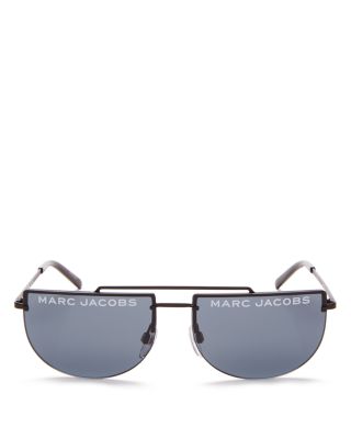 marc jacobs rimless aviator sunglasses