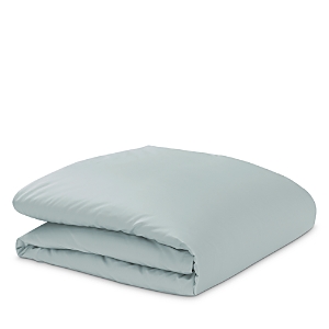 Riley Home Solid Sateen Duvet Cover, King In Mist