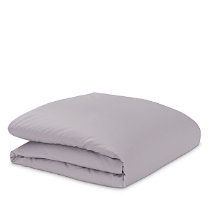 Riley Home Solid Sateen Duvet Cover, King In Thistle