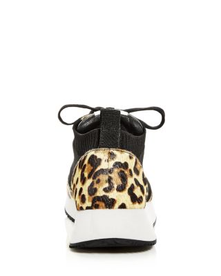 Loeffler Randall Women's Remi Calf Hair Low-Top Sneakers