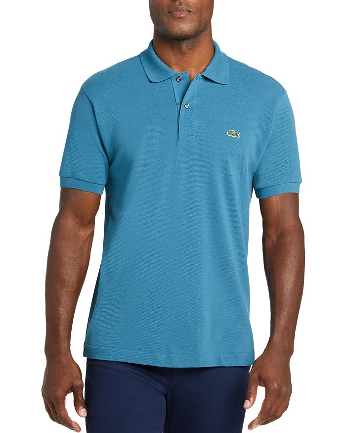 Lacoste Classic Fit Pique Polo Shirt In Elytra