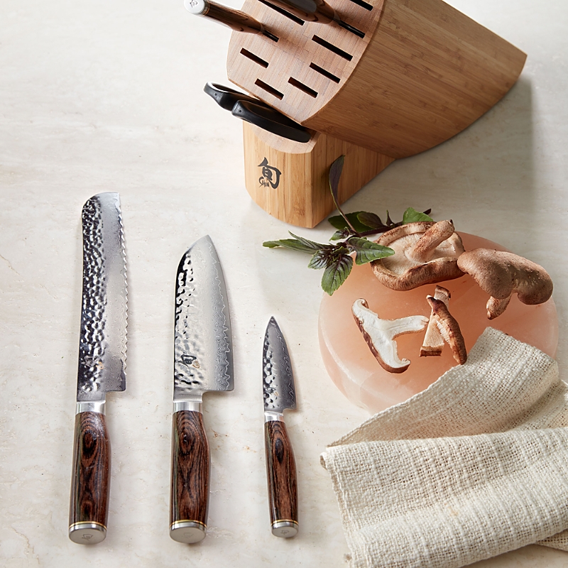 Shun Premier 8-piece Block Set - Exclusive In Wood