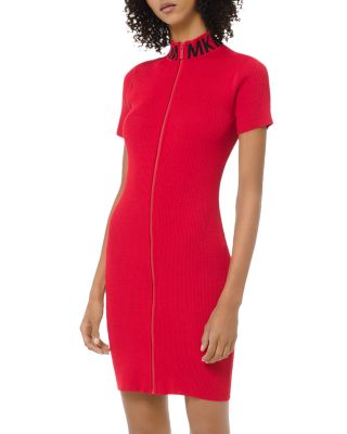 michael kors zip front dress