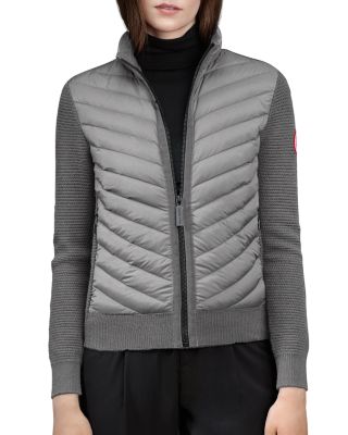 hybridge knit jacket