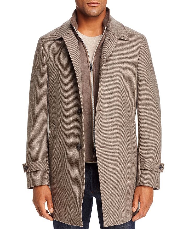 Twill top car coat